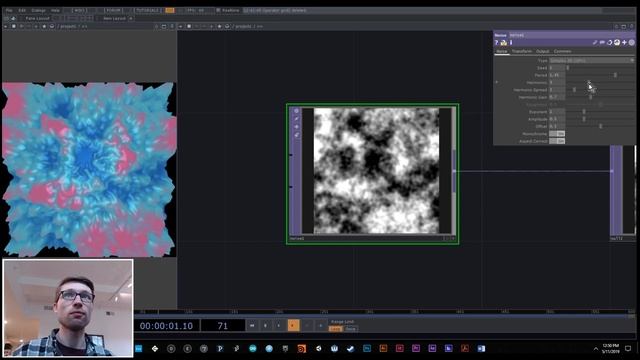 Noise Displacement in TouchDesigner смотреть онлайн