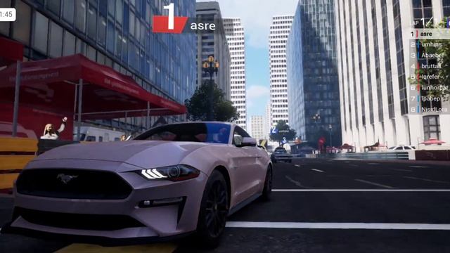 Racing Master, Ford Mustang replay смотреть онлайн