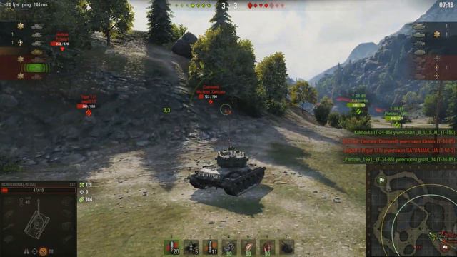 Укрепрайон WOT.Как побеждать в укрепрайоне 6 лвл.Тактики побед №12 смотреть онлайн