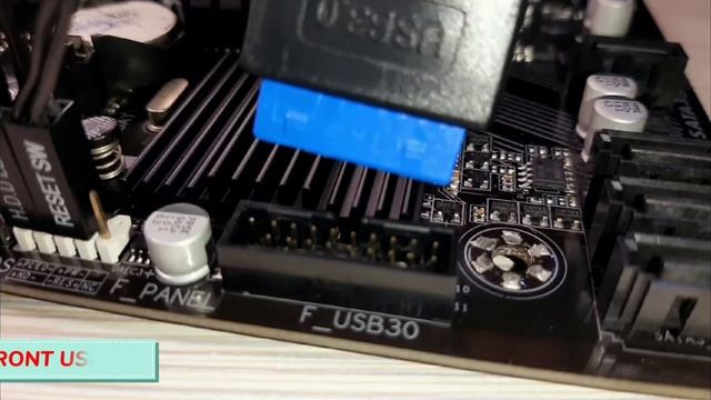 FRONT PANEL CONNECTION MOTHERBOARD | GIGABYTE GA A320M S2H V2 | смотреть онлайн