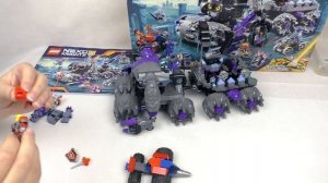LEGO Nexo Knights 70352 Штурмовой разрушитель Джестро. Сборка и обзор