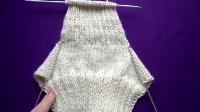 Как вязать носки Упрощённый метод How to knit socks смотреть онлайн