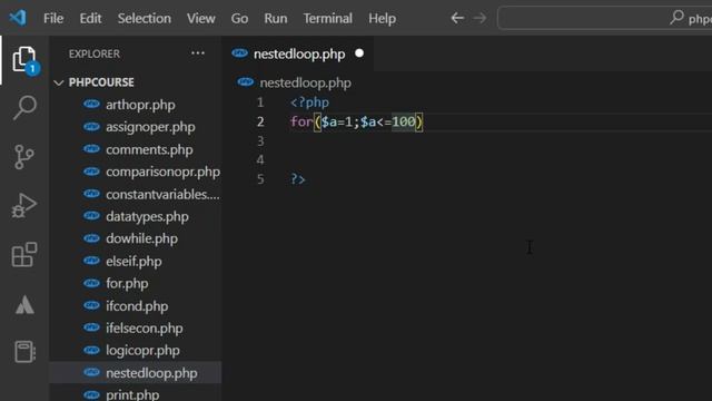 PHP Nested Loop |PHP Course |Video#22 nested loop in php |Grow Your Skills