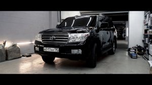 Круговой обзор и мультимедиа головное устройство в Toyota Land Cruiser 200. RedPower 750