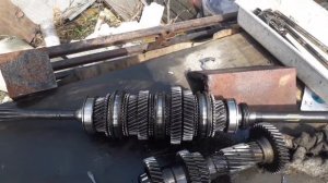переборка КПП газель