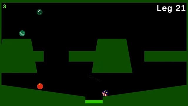 50 Countries Marble Race League Season 15 Day 6/10 Marble Race in Algodoo смотреть онлайн