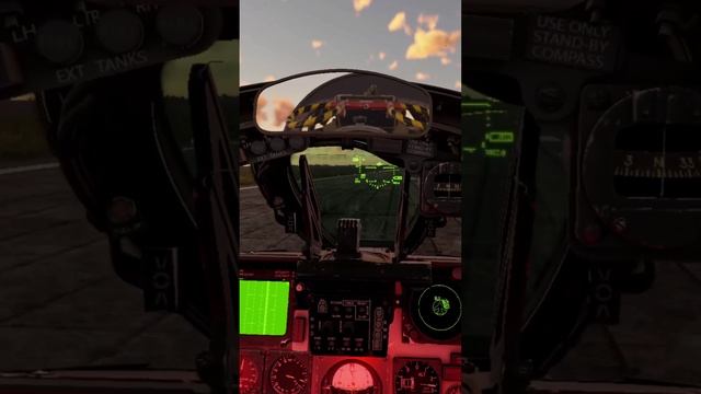 Взлет на F-4 Фантом II, War Thunder, VR.