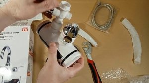 Распаковка и обзор проточного водонагревателя с краном и душем delimano