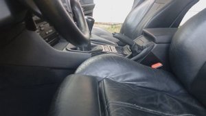 Готовый результат замены мех.сидений на электро сиденья BMW E39. Замена сидений BMW E39