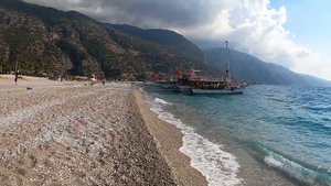 Турция 26-10-2021. Олюдениз. Пляж Бельджекиз.