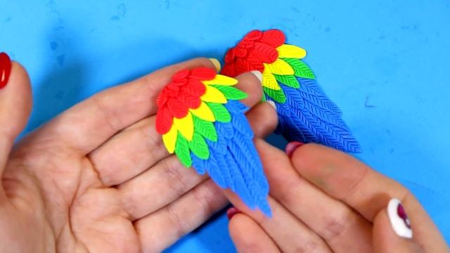 МИНИ ПОПУГАЙ для КУКОЛ ? ПИТОМЦЫ СВОИМИ РУКАМИ ? FIMO Мастер класс Анна Оськина