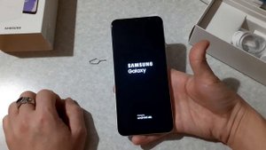 распаковка Galaxy A 03s