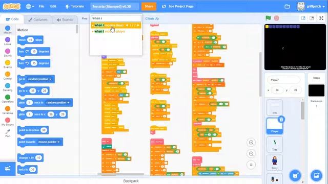 Scratch 3 Dev Tools Browser Extension by griffpatch