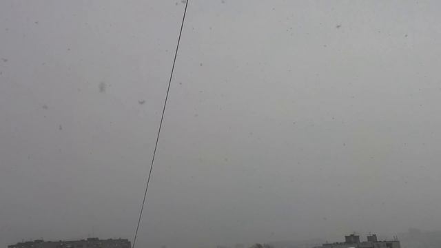 3 апреля. В Кирове снег
