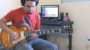 Gibson reissue 1959 + bare knuckles the mule + Egnater rebel 30 + scarlett 2i4 + Elixir