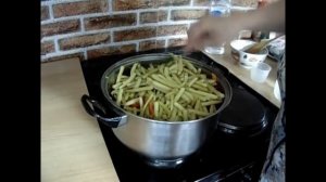 САЛАТ ИЗ СТРУЧКОВОЙ ФАСОЛИ НА ЗИМУ!