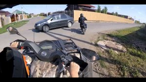 КАТАЕМСЯ НА КВАДРОЦИКЛЕ С ДРУГОМ | В ГОРОДЕ ОРЕНБУРГЕ |