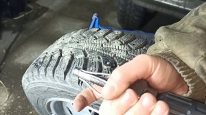 Дошиповка зимней резины. ремонтные шипы