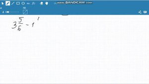 Вычитание смешанных чисел