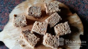 Канапе из сыра и крабовых палочек