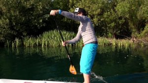 SUP Paddling Using Your Core Muscles