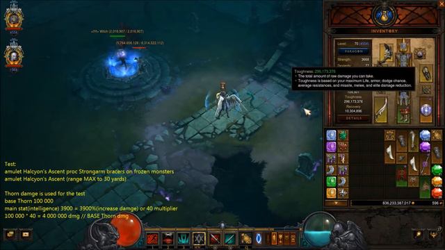 Diablo 3 Necromancer amulet Halcyon's Ascent proc Strongarm bracers on frozen monsters смотреть онлайн
