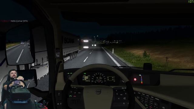 Сончик и Foton64rus дико орут со смеху на дороге дураков в Euro Truck Simulator 2