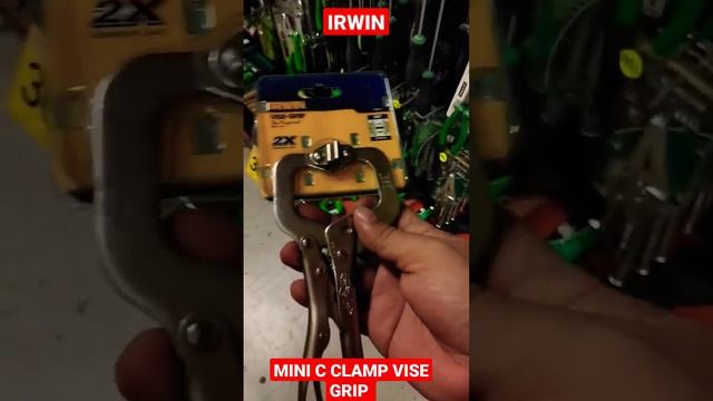 IRWIN MINI C CLAMP VISE GRIP