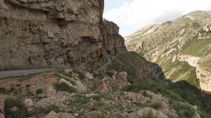 Каньон между поселками Гергебиль и Аймаки в Дагестане