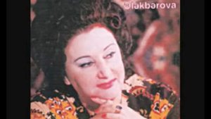 Shovket Alekberova - Gozlerin (mus. Adviyya Rahmatova)