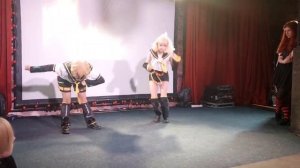 Рин и Лен Кагамины #анимефест #косплей #вокалоид