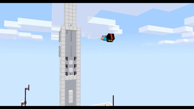 Minecraft BASE Jump - Прыжок с парашютом смотреть онлайн