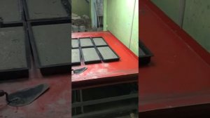 Вибростол для изготовления плитки ВО-180 завод VIBROMASH.SU 8-4852-66-41-62