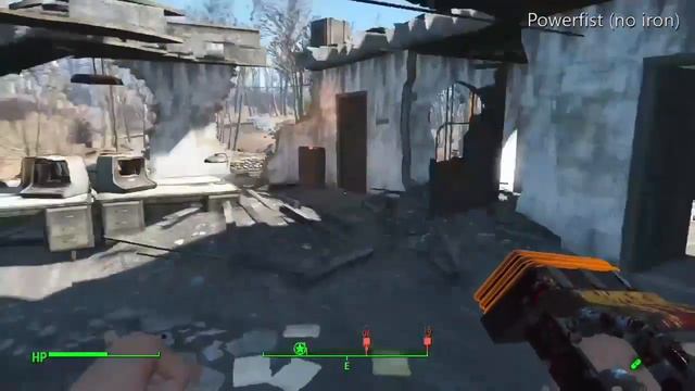 Power Fist melee action