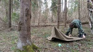 Укрытия из плащ палаток