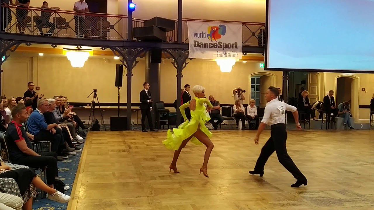 GOC-2019. WDSF Open Senior- 1 Latin. Final. Cha-cha. смотреть онлайн