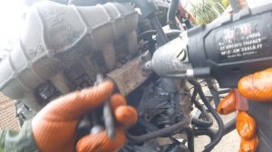 We disassemble the engine VW Crafter 2.5 / Разбираем двигатель VW Crafter 2.5