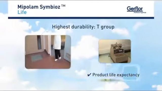 GERFLOR!!! Виниловое коммерческое покрытие Mipolam Symbioz!! смотреть онлайн