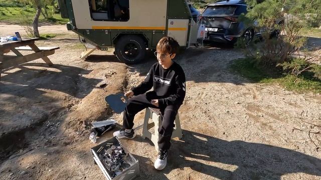 KARAVAN KAMP - Crawler karavan - Balık avı - Kia Sportage - Ücretsiz Kamp alanı - Dji Mini 3 Pro