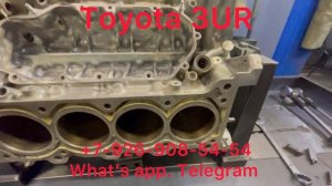 Гильзовка блока цилиндров Toyota Land Cruiser 200 Sequoia Tundra Lexus LX 570 Шлифовка коленвала ГБЦ