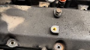 KIA С МОТОРОМ 2.9 j3 ЗАМЕНА ПРОКЛАДКИ КЛАПАННОЙ КРЫШКИ +СВЕЧИ НАКАЛА