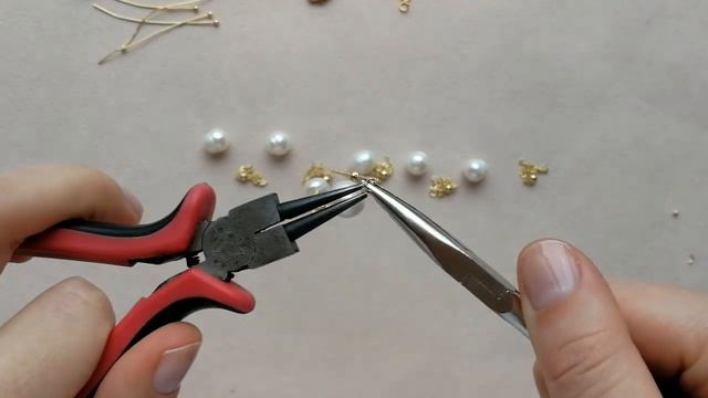 Мастер-класс. Цепь с натуральным жемчугом. Своими руками. Handmade. Necklace. смотреть онлайн