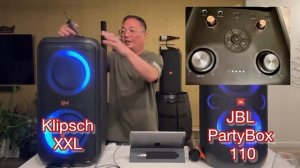 JBL PartyBox 110 vs Klipsch Gig XXL