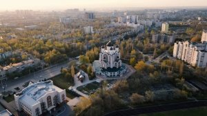 Воронеж с квадрокоптера. Советский район.