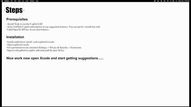 Revolutionize Your iOS Development with GitHub Copilot Integration in Xcode #GitHubCopilot #Xcode