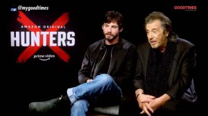 Hollywood Legend Al Pacino Confesses His Insecurities | Hunters | Logan Lerman