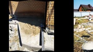 Укладка брусчатки на гарцовку, монтаж бардюра-паребрика в поселке Экодолье г Самара