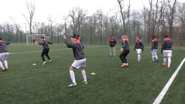 Весёлая разминка. ФК Восход (Старая Маячка) - ЖФК Мариуполь смотреть онлайн