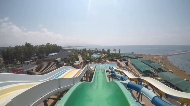 #GoPro #Аквапарк #Eftalia Island экшн Камера HD