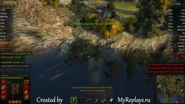 WOT: Fjords - WZ-111 1-4